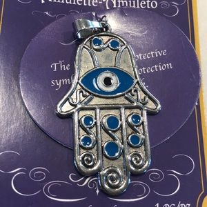 COPY - COPY - Metal Hamsa amulet